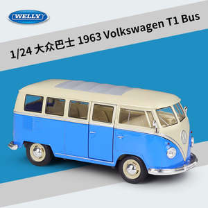 Welly 1/24 Volkswagen T1 T2 Bus Classic Car Model