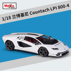 Maisto 1/18 Lamborghini Countach LPI 800-4 Modern Car Model