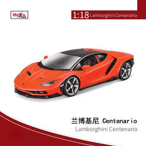 Car Body Style Sports Racing: Maisto 1/18 Lamborghini Centenario LP770-4 Modern Car Model