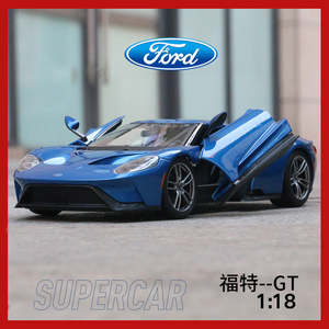 Collectable Car Models: MAISTO 1/18 Ford GT Modern Car Model