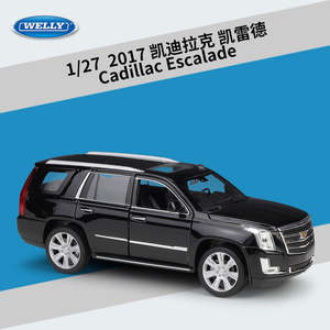 New Price 30 50: WELLY 1/27 Cadillac Escalade 2017 Modern Car Model