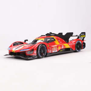Car Price 100 201: Bburago 1/18 Ferrari 499P Modern Car Model