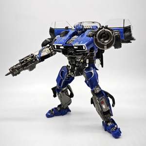 Transformer TW1033 Original Big Blue Warrior  Bouncing Ball Car Deformation Robot Toy Model