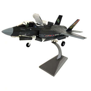 Aircrafts: 1/72 USA P-51D Mustang F-35B Aircraft Alloy Model Diecast