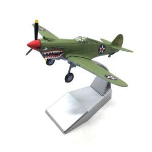 Aircrafts: 1/72 USA P-40b P-51B Aircraft Alloy Model Diecast