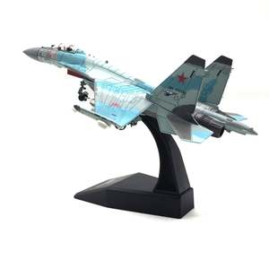 Aircrafts: 1/100 SU-35 Super Flanker Aircraft Alloy Model Diecast