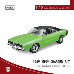 Maisto 1/18 Dodge Charger R/T 1969 Classic Car Model