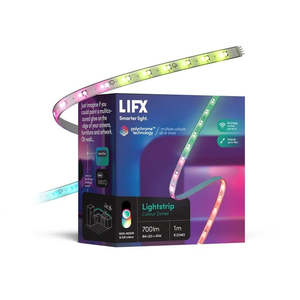 Lighting: LIFX Colour LED Lightstrip 1 Metre Starter Kit with Controller and Power supply