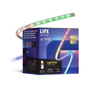 Lighting: LIFX Colour LED Lightstrip 2 Metre Starter Kit with Controller and Power supply