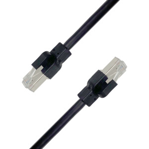 Data And Communications: 0.5 Metre Cat6A S/FTP PUR Outdoor Shielded Ethernet Cable