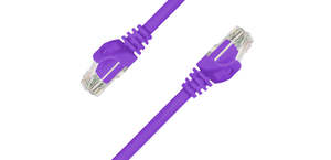 0.5 Metre Cat6 UTP Indoor Ethernet Cable - Purple