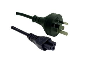 Speaker: 1.8m 3 Pin Clover Mains Power Cord