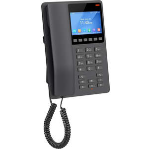 Grandstream GHP631W Desktop Hotel SIP IP Phone with 3.5' Colour LCD, PoE, D&hellip;