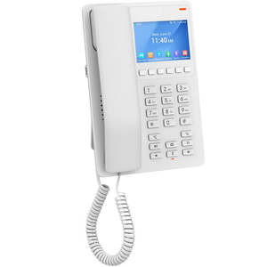 Desktop Ip Phones: Grandstream GHP630 Desktop Hotel SIP IP Phone with 3.5 Colour LCD and PoE - White