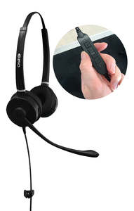 Headset Accessories: ChatBit USB Dual Headset with Microphone