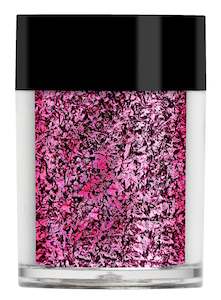 Flakes: Sweet Pea Pink Leaf