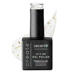 Tops Bases: Gold Spec-tacular Matte Top Coat - Gel Polish