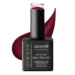 Lecente Create Gel Colours: Crimson Star - Cat Eye Gel Polish