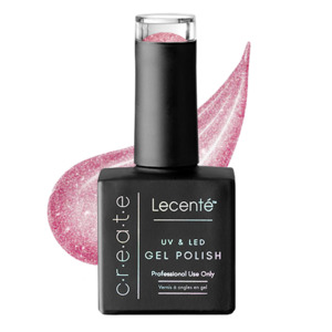 Lecente Create Gel Colours: Popping Candy - Glitter Gel Polish