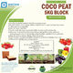 CocoPeat 100% - 5kg Compressed Block Omino