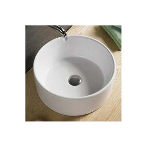 Basin: ceramic round counter basin OM7078