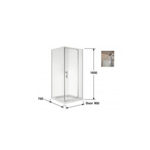 Shower Enclosures: shower encloure PF975
