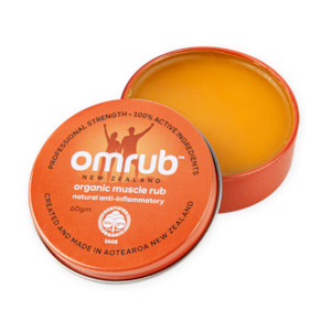 Muscle Rub: Organic Muscle Rub 60g - W/S