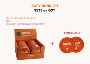 EOFY Bundle 3 - 24g x 10 Pack + 2 x FREE 24g Tins (ETD Mid April)