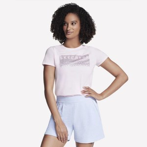 Women: Skechers Rhinestone Cascade Modern Tee
