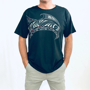 Men: Wild Kiwi Mens Tee – Teal Mako