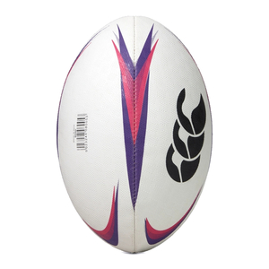 CCC Mentre Rugby Ball White/Violet 5