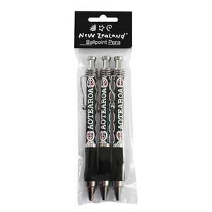 Ballpoint Pen Set NZ Aotearoa 3pc