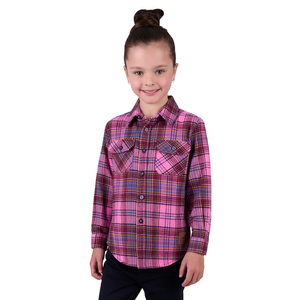 Junior: Dux-Bak Kid’s Jada Thermal Shirt Pink