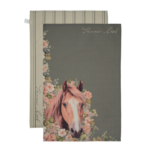 Thomas Cook Tea Towel 2-Pack Sage