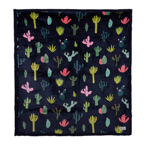Pure Western Cactus Snuggle Rug