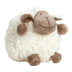 Soft Toys: Parrs Sheep Toy Squishy Round 17cm