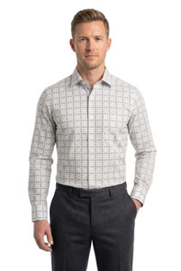 The Geo Print Cotton Shirt