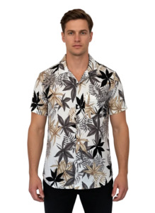 Shirt: Botanical Mill Print Shirt