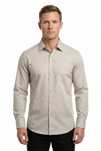 The Stone Satin Oxford
