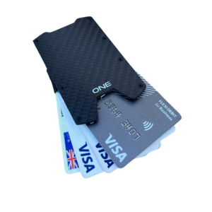 The ONE Money Clip - Carbon Fiber Card Holder