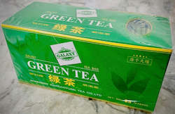 Tea: Galaxy Green tea bags 25 bags