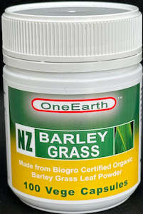 Grass: NZ Barley Grass 100 Capsules