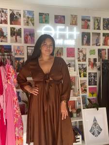 Size 12 16: Olive Dress