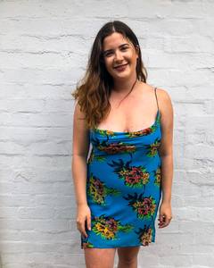 Cowl Play Mini Dress