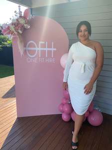 White Party: Rosa OS Bodycon