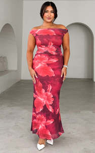 Size 18 26: Voss Mesh Maxi