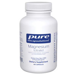 Support: Pure Encapsulations- Magnesium Citrate