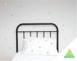 Watercolours Range Small Triangles