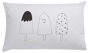 Ice Blocks Organic Pillow Case