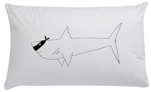 Sharks Rule Organic Pillow Case